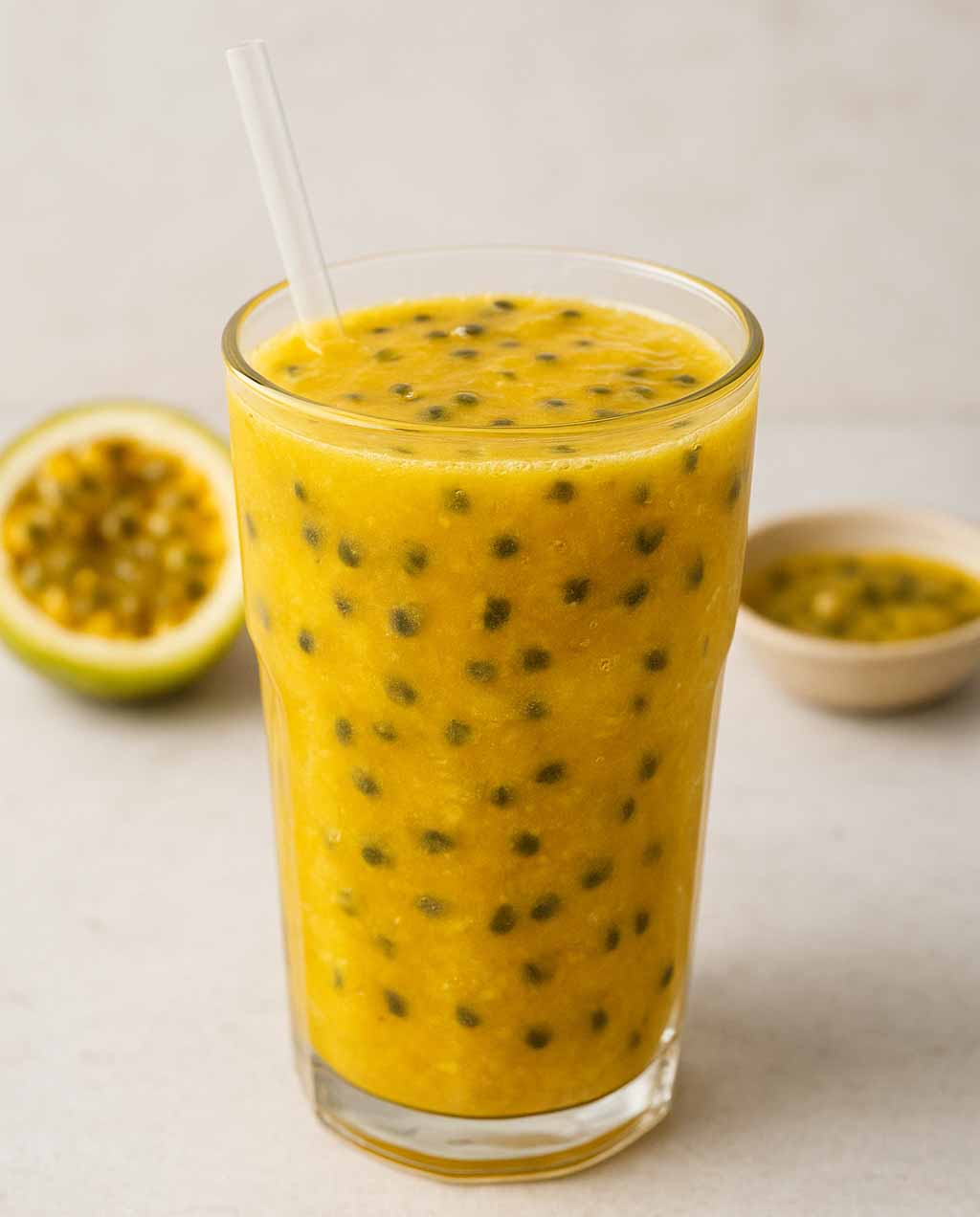 Flavored passion fruit drink Flavored passion fruit drink